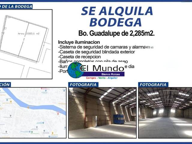 #221 - Bodega para Alquiler en San Pedro Sula - Cortés - 1