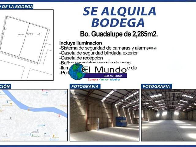 #221 - Bodega para Alquiler en San Pedro Sula - Cortés