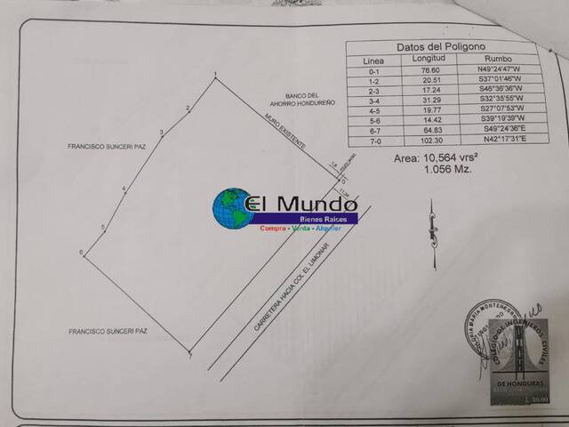 Alquiler en Salida Vieja a La Lima - San Pedro Sula